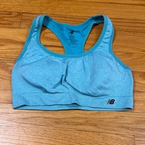 Turquoise Blue Sports Bra